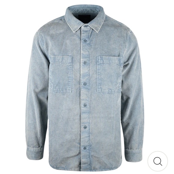Vans Other - Men’s Vans Corduroy Jacket with Pockets Size Medium Color- Blue Mirage